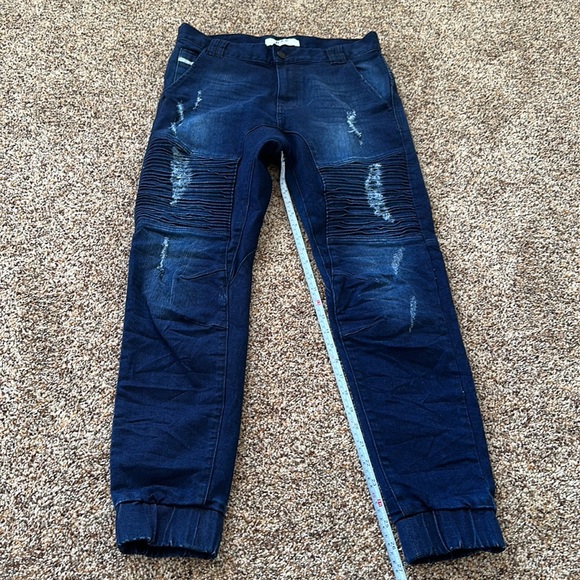 Nena and Pasadena Cuffed Skinny Fit Jeans Size 32 - Picture 6 of 10